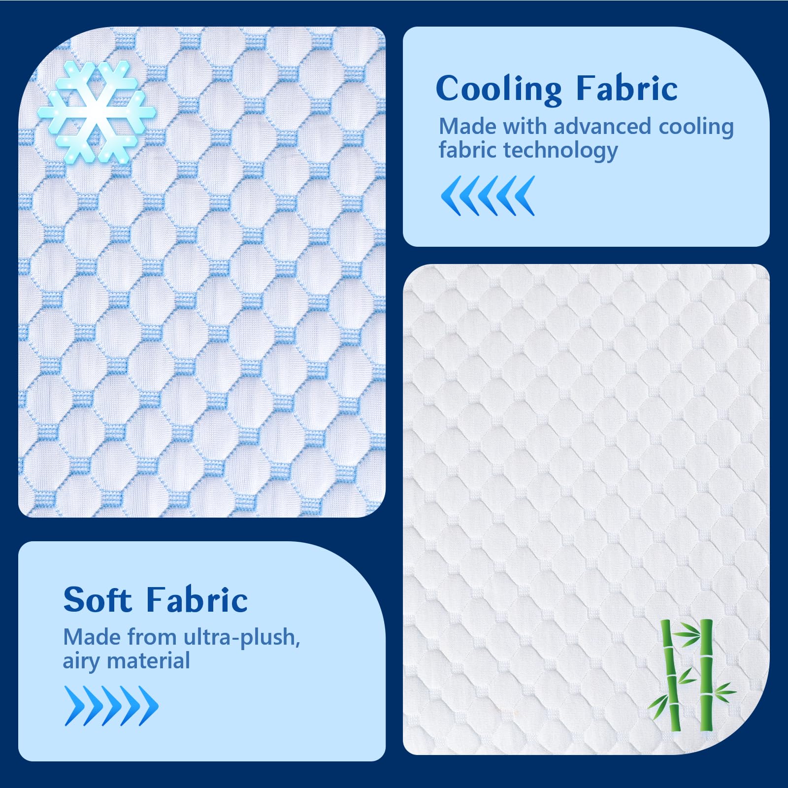 Iwacool Thin Pillow for Sleeping, Cooling Gel Flat Pillow for Stomach and Back Sleepers, Ultra Slim Stomach Sleeping Pillows for Shoulder Neck Pain Relief, Low Profile Memory Foam Pillows 2.25-inches - Medaid International