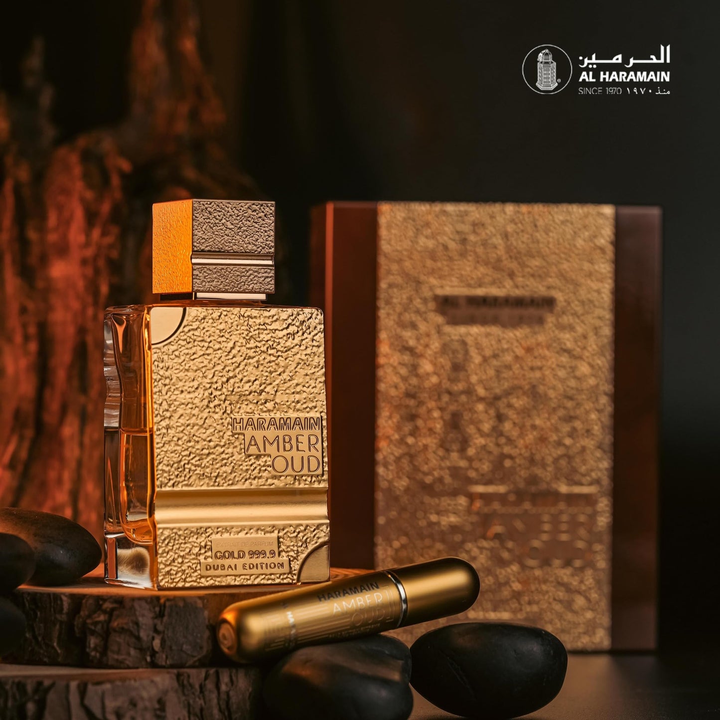 Al Haramain Amber Oud Gold 999.9 - Dubai Edition - Arabian Perfume for Women - Long Lasting Fragrance - Arabic Perfume - Extrait De Parfum - 3.33 oz EDP Spray - Medaid International