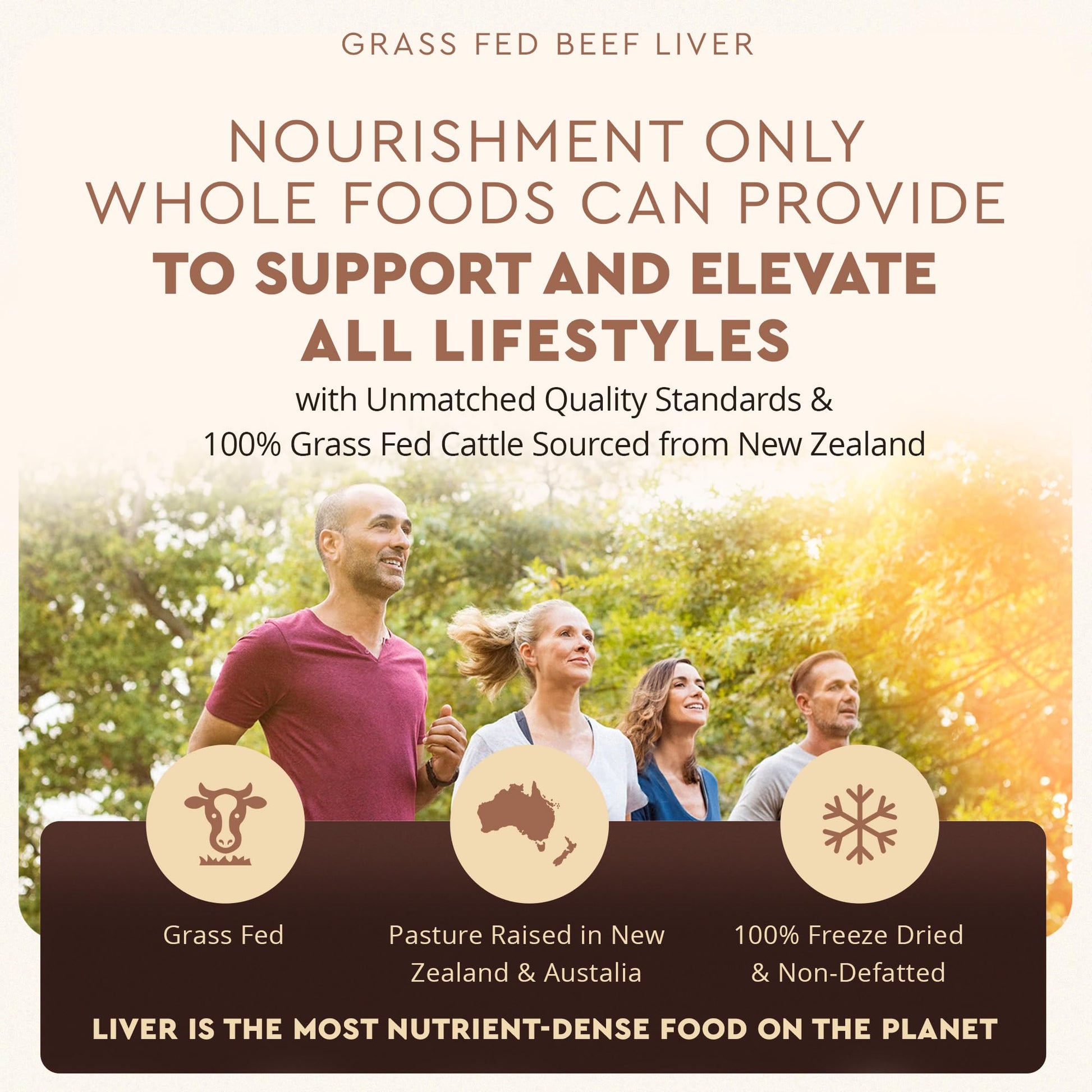 Ancestral Supplements Grass Fed Beef Liver 180 Capsules, Supports Energy Production, Detoxification, Digestion, Immunity and Full Body Wellness, Non-GMO, Freeze Dried Liver Health Supplement - Medaid International