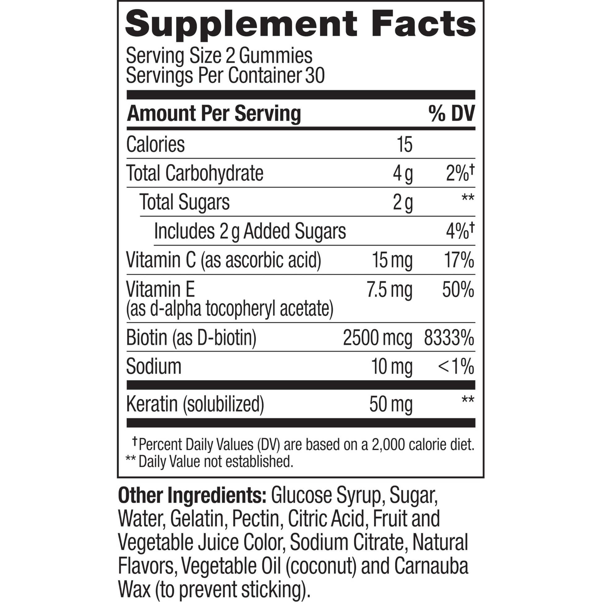 OLLY Undeniable Beauty Gummy, For Hair, Skin, Nails, Biotin, Vitamin C, Keratin, Chewable Supplement, Grapefruit, 30 Day Supply - 60 Count - Medaid International