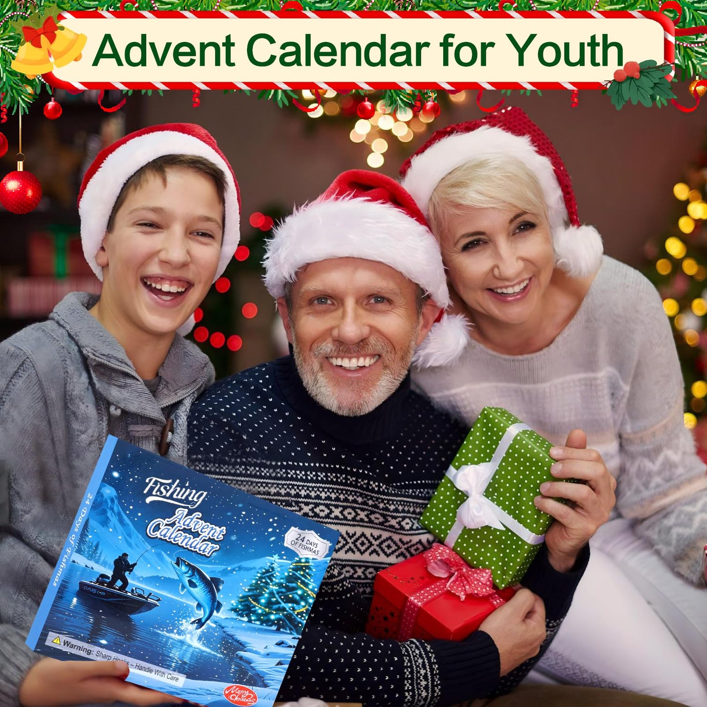Fishing Advent Calendar for Adult 2025 Fishing Lure Advent Calendar 24 Days Christmas Countdown Calendars Tackle Lures Gifts For Men - Medaid International