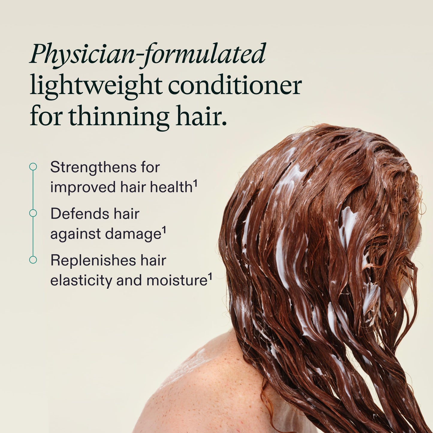 Nutrafol Conditioner, Physician-formulated for Thinning Hair, Moisturizing, Strengthening and Color Safe, Lightweight Protection - 8.1 Fl Oz Bottle - Medaid International