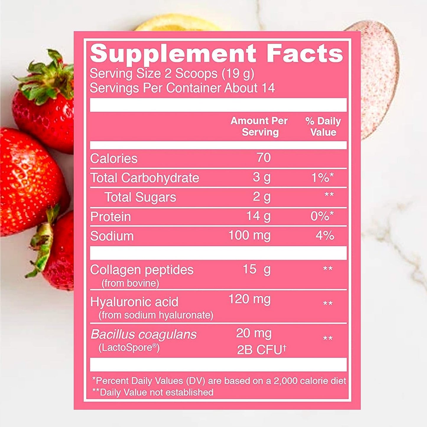 Vital Proteins - Beauty Collagen Strawberry Lemon | 271 g - Medaid International