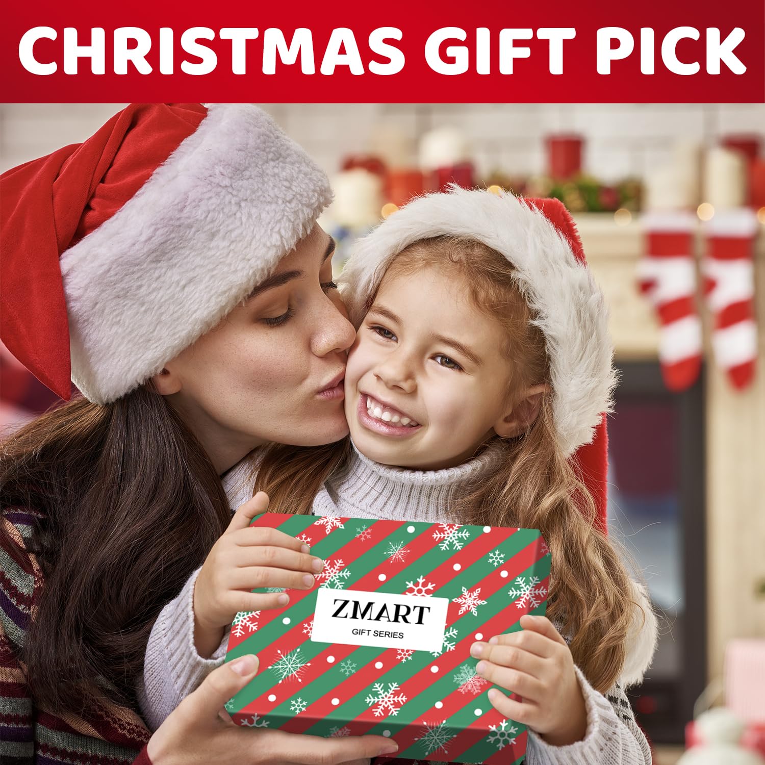 Christmas Gifts Stocking Socks for Kids - Light Up Socks, Xmas Stocking Stuffers for Little Boys Girls 4-6 Years Old - Medaid International