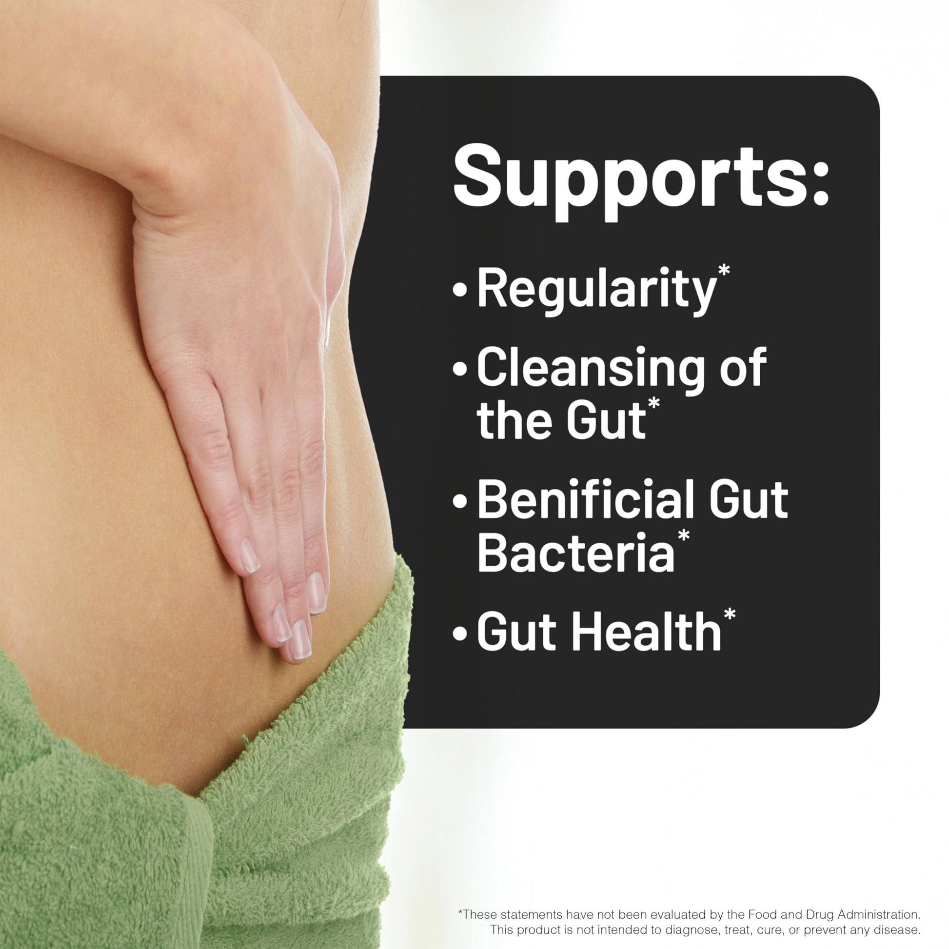 NatureWise Total Colon Care Fiber Cleanse - Natural Laxative Blend - Herbal Laxatives, Prebiotics, & Enzymes for Regularity, Digestion, Weight & Gut Health - Non-GMO - 60 Capsules[30-Day Supply] - Medaid International