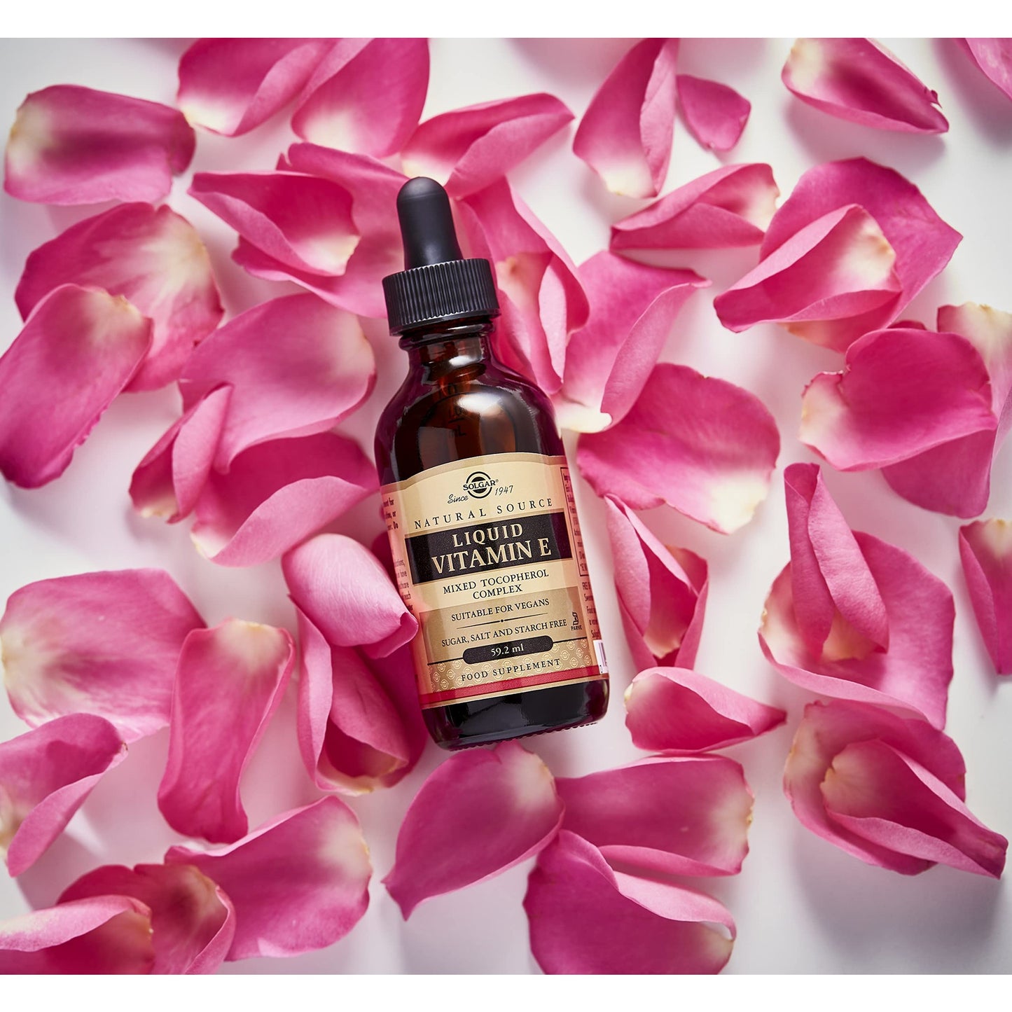 Solgar, Liquid Vitamin E (with Dropper), 2 Ounce - Medaid International