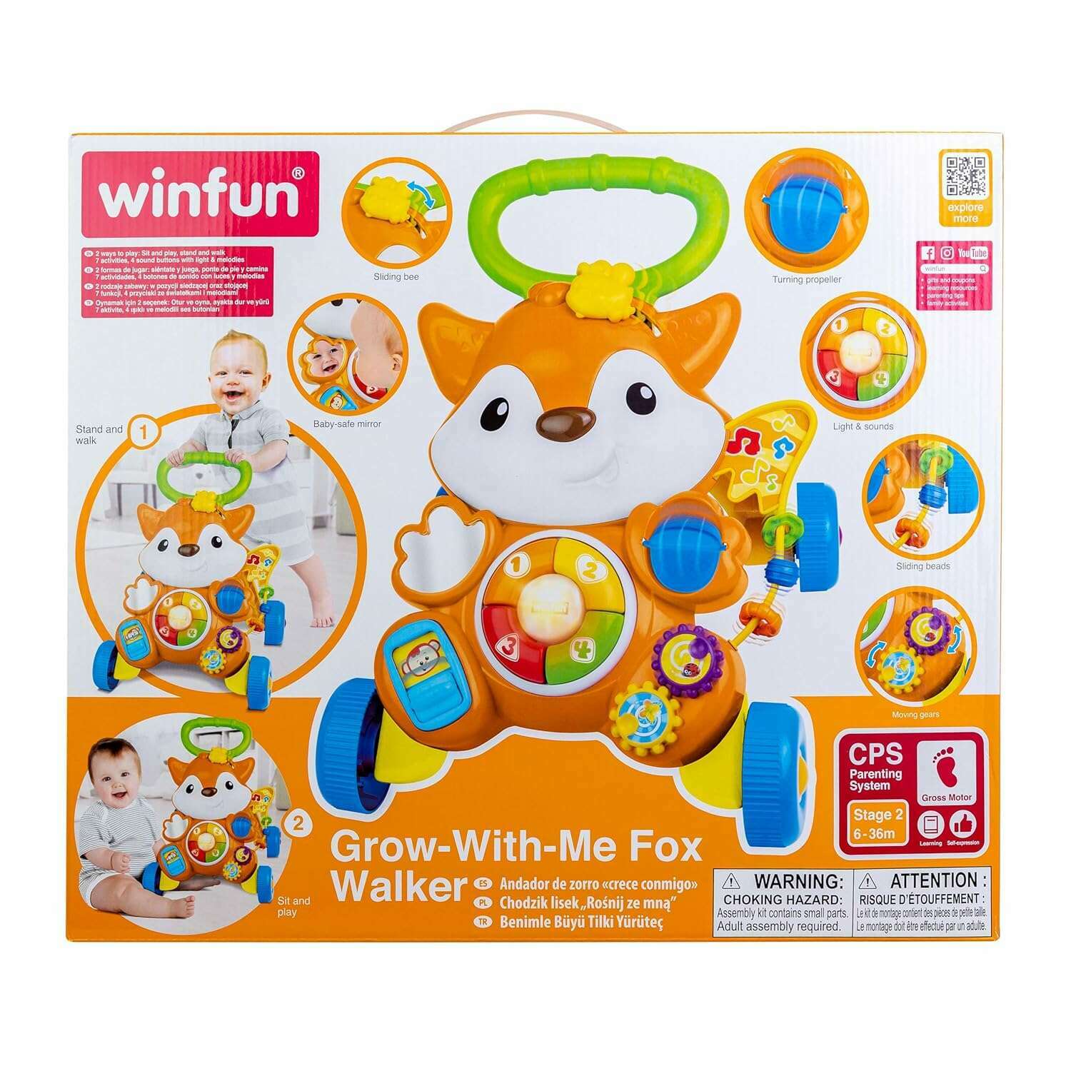 Grow-With-Me Fox Walker - Medaid International