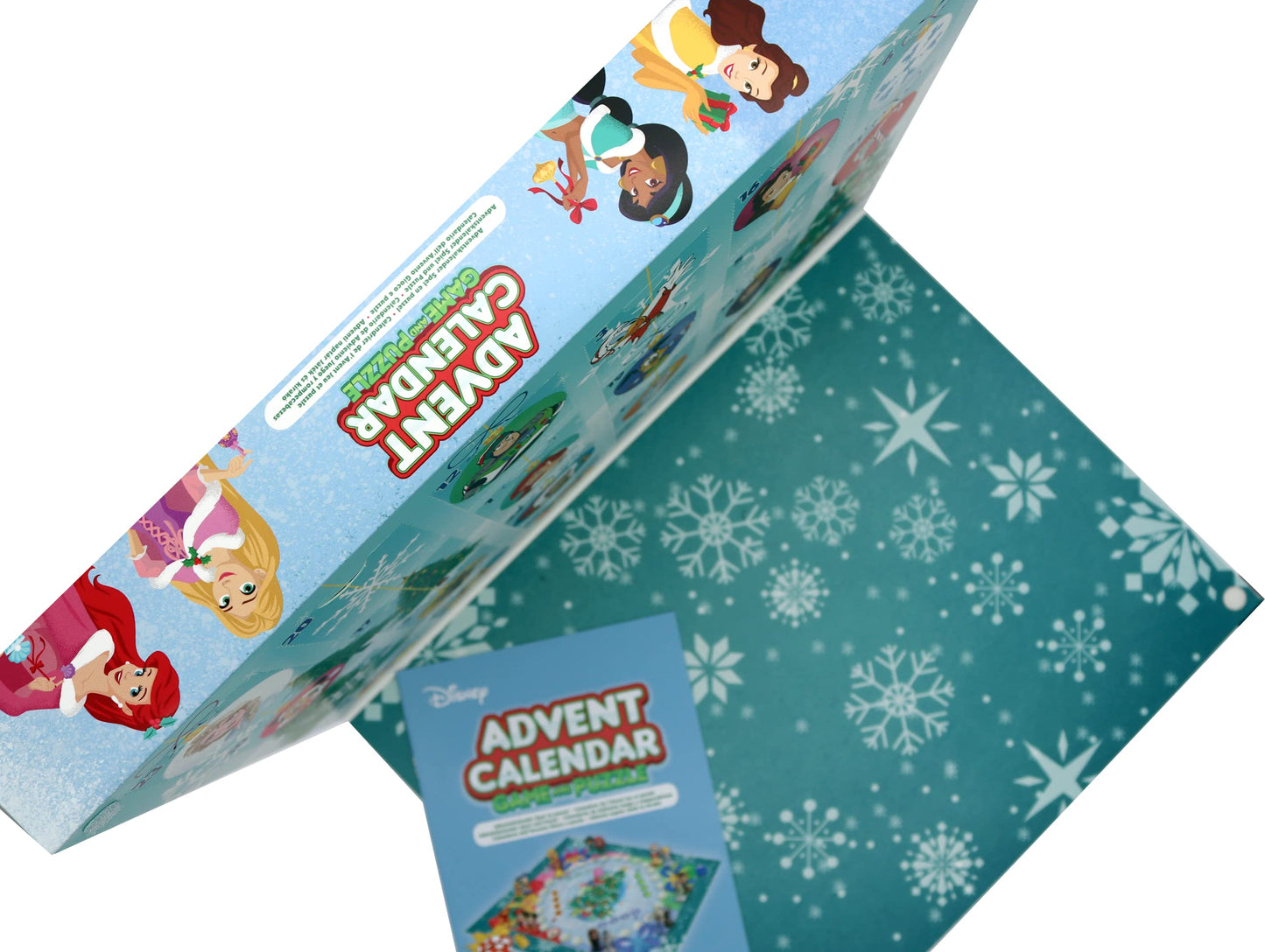 Disney Advent Calendar - Official Christmas Board Game, 16 x Disney 3D Characters Included, Great Gift for Kids, Ages 4+ - Medaid International