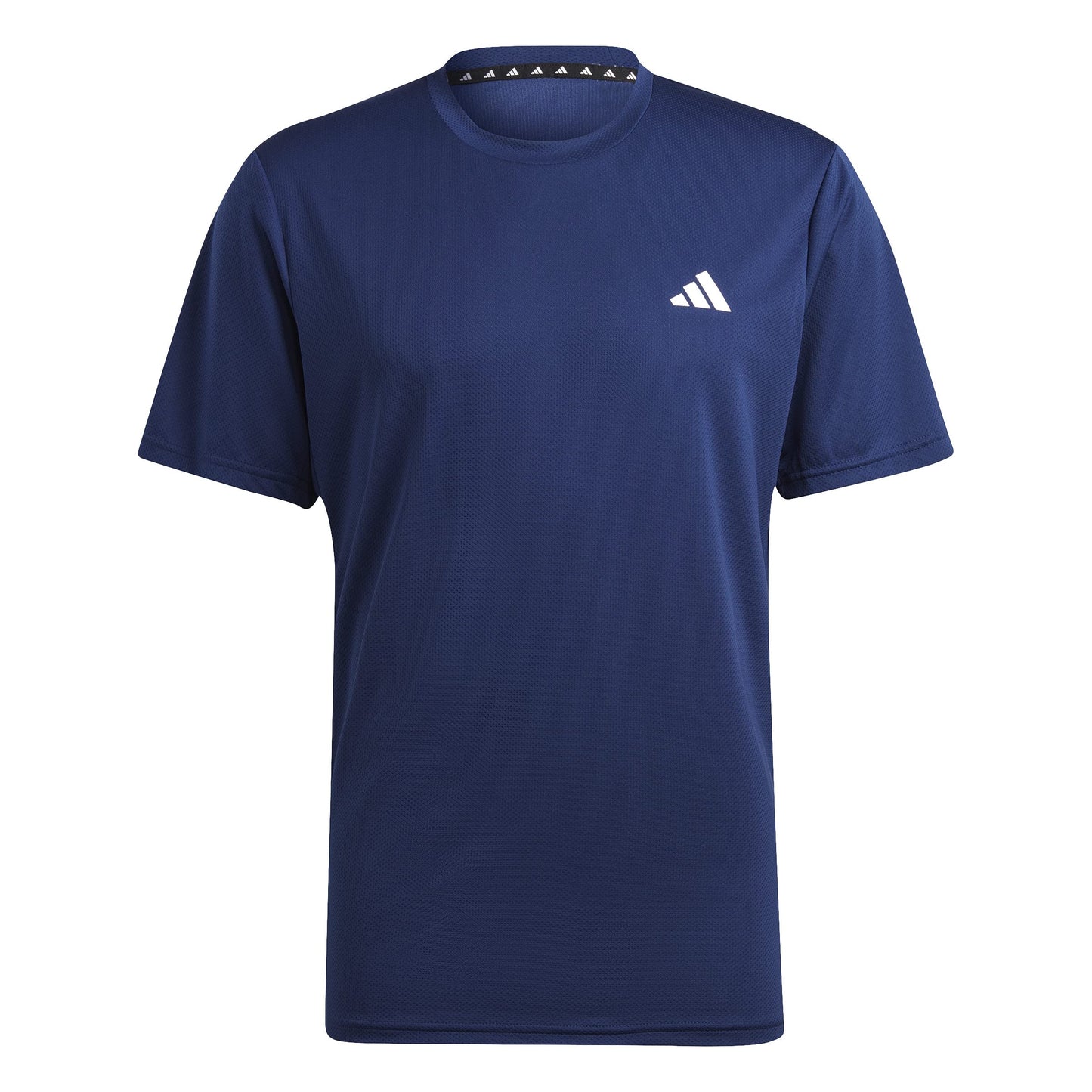 adidas Mens Train Essentials Training T-Shirt, Dark Blue / White, Medium - Medaid International