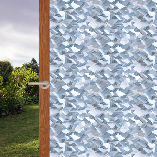 Arthome Privacy Film, 35.4x100 inch 3D Crystal Refraction Window Tint, Static Cling No Glue Removable, UV Anti-UV Window Sticker Self-Adhesive Vinyl Home Office Decor - Medaid International