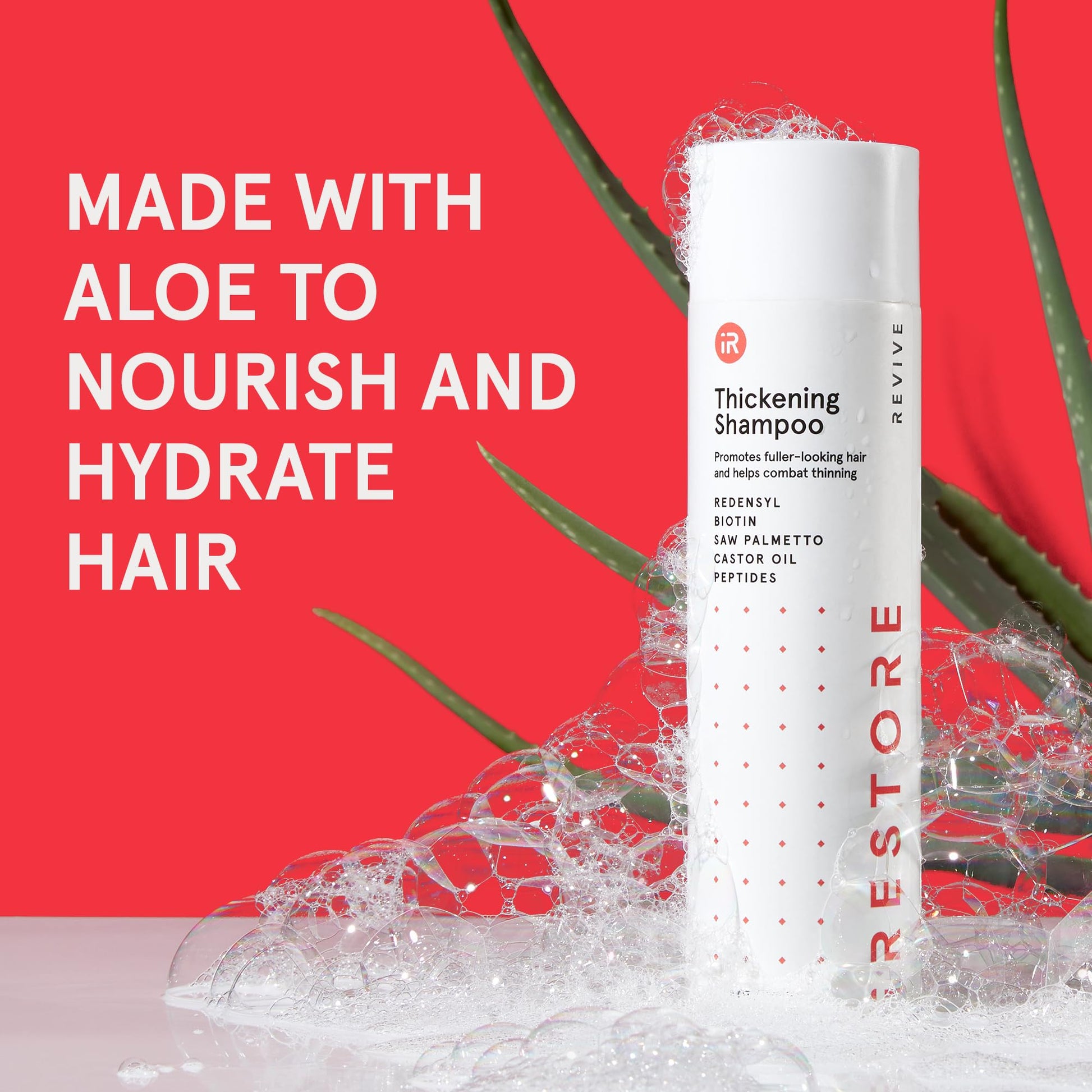 iRestore Anti Hair Loss and Thinning Shampoo - Biotin Formula for Hair Growth, Thickening and Volumizing for Men & Women - Medaid International