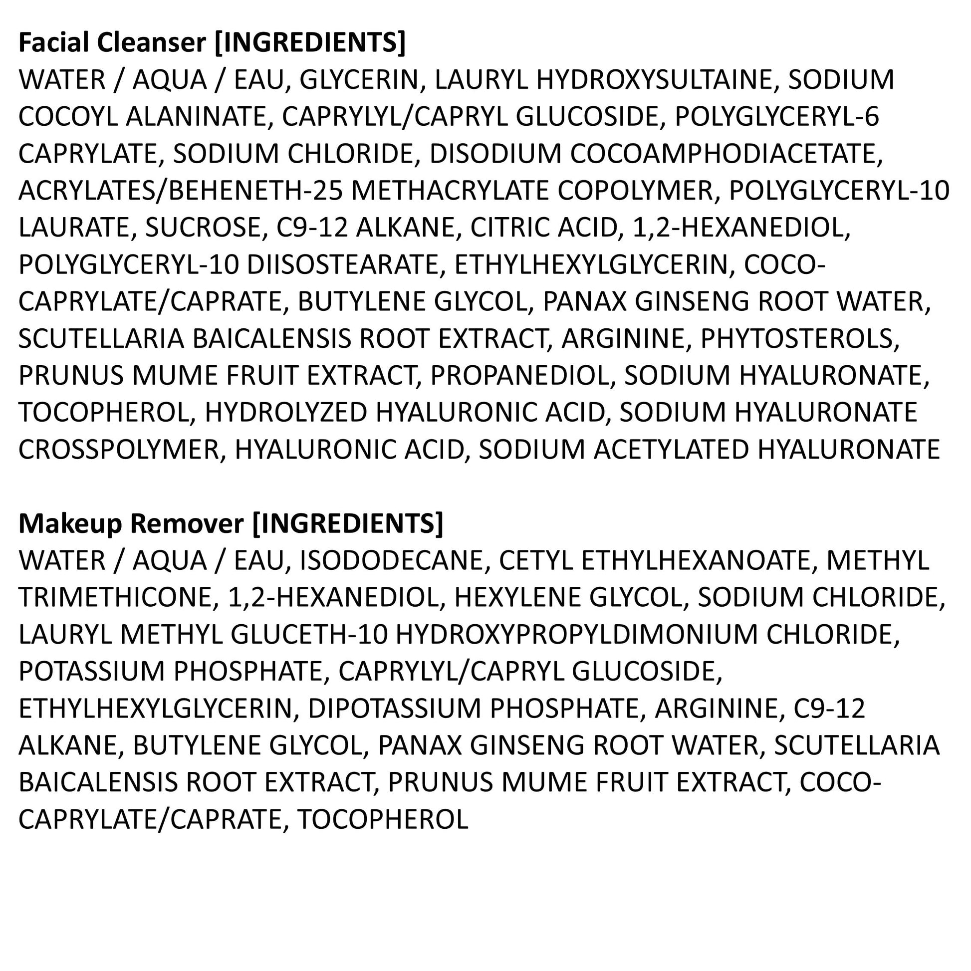 Illiyoon Gentle Deep Facial Cleanser with Lip and Eye Makeup Remover - Medaid International