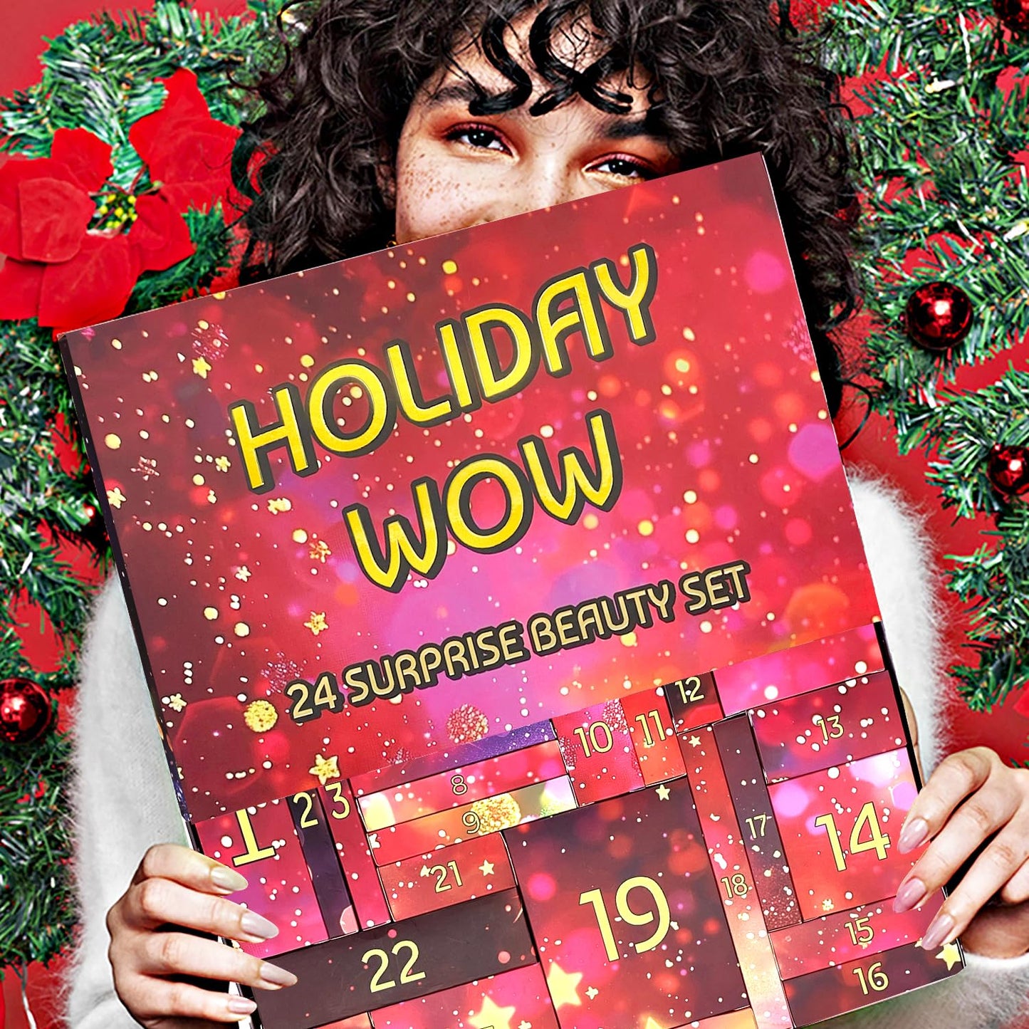 SEWOG Makeup Advent Calendar 2025 for Teens Girls 24 Days Christmas Countdown Calendar Individually Boxed Makeup Gift Set, for Teenagers, Daughters and Girls Xmas Gift - Medaid International