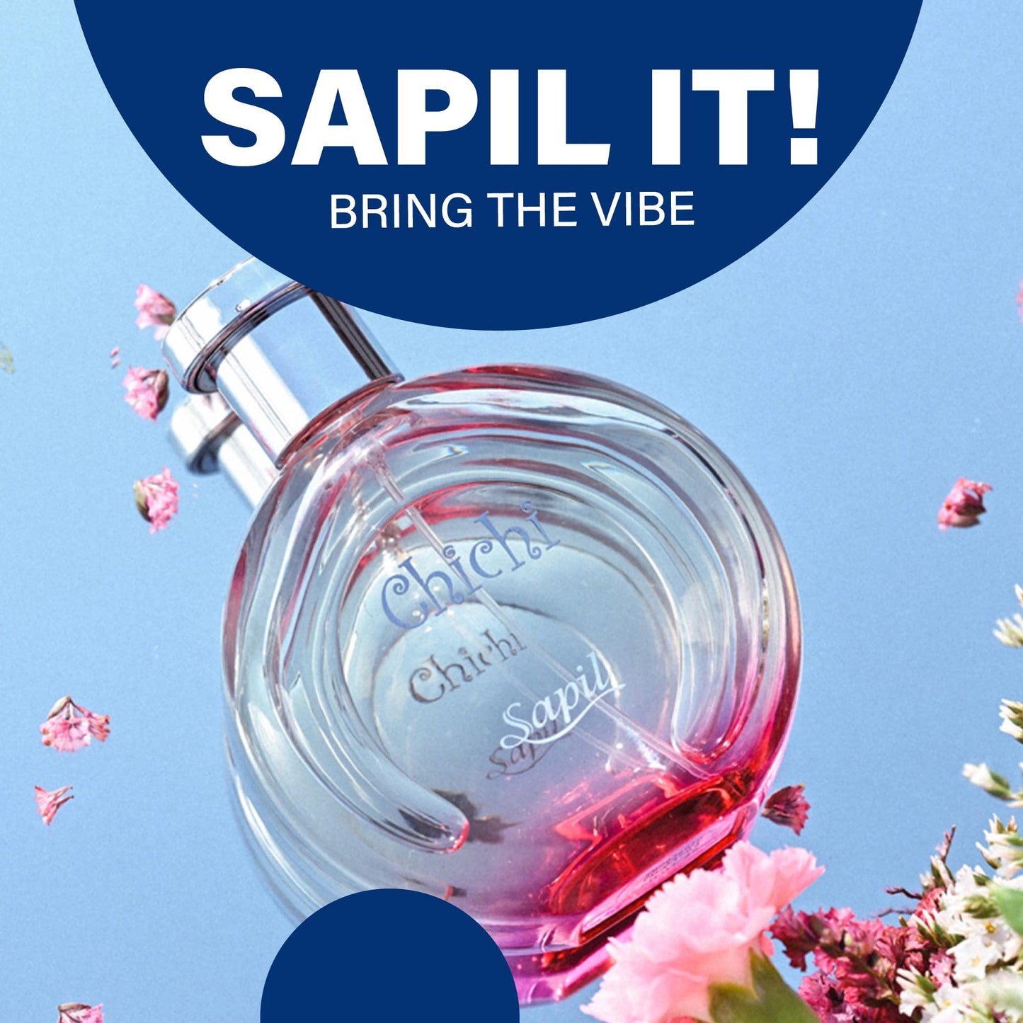 Sapil Chichi Perfume for Women - Long-lasting Dubai Perfume, Floral Musky EDT Spray, 3.4 Oz (100 ml) - Exotic Arabic Cologne for Daily Wear - Medaid International