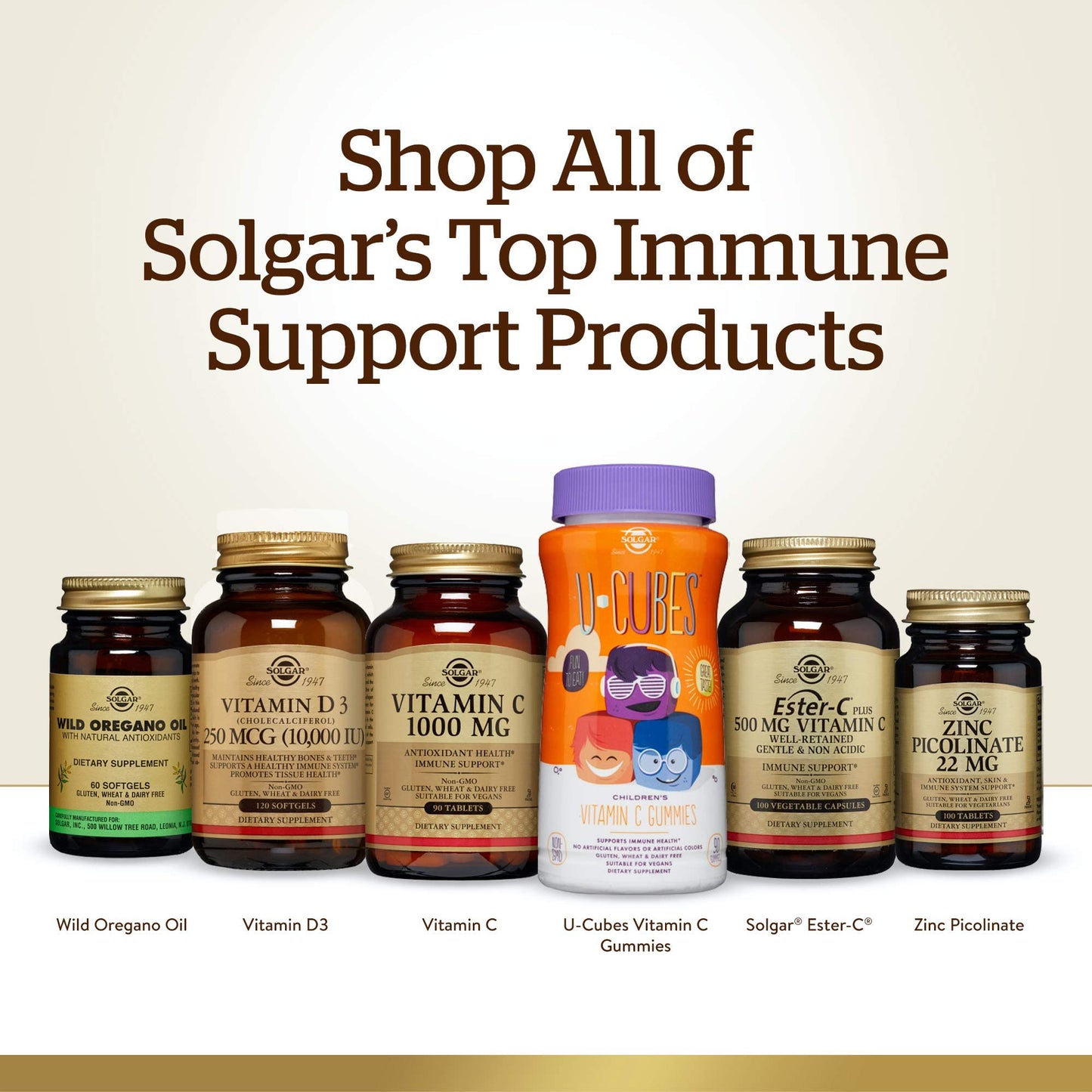 Solgar Multi-Mushroom Complex, 50 Vegetable Capsules - Reishi, Shiitake, Maitake Mushroom Extract - Natural Source of Beta Glucans - Non-GMO, Vegan, Gluten Free, Dairy Free - 50 Servings - Medaid International