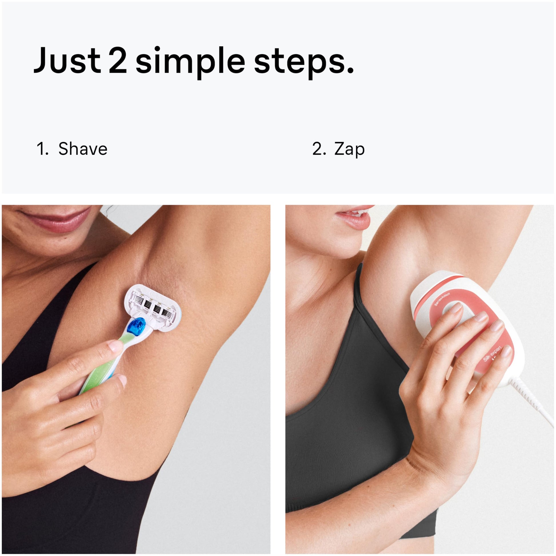 Braun IPL at Home Laser Hair Removal for Women and Men, Silk Expert Mini PL1014 with Venus Razor, Permanent Visible Hair Reduction in Hair Regrowth for Body & Face, Corded - Medaid International