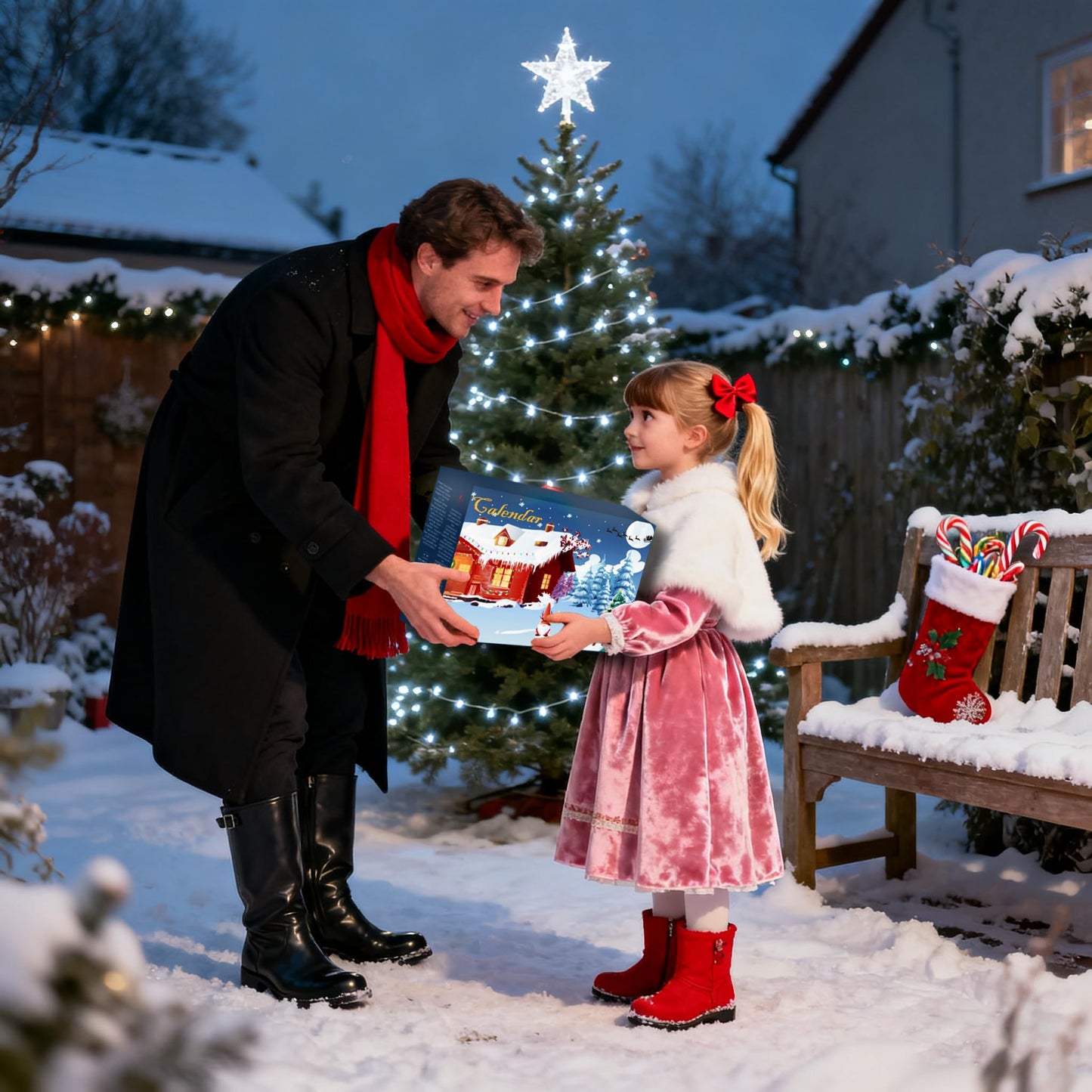 Gnome Advent Calendar 2025, 24 Days of Christmas Gnome Countdown Calendar with Gonk Doll Decor Gift, Advent Calendars 2025 Kids for Girls Boys Women Men Adult (Gnome Advent Calendar) - Medaid International