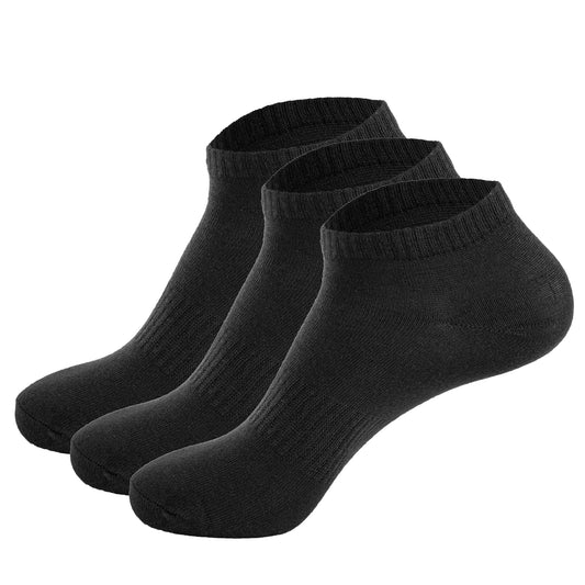 3 Pairs Socks for Women Men Low Cut Ankle Socks Soft Breathable Comfortable for Daily Wear - Medaid International