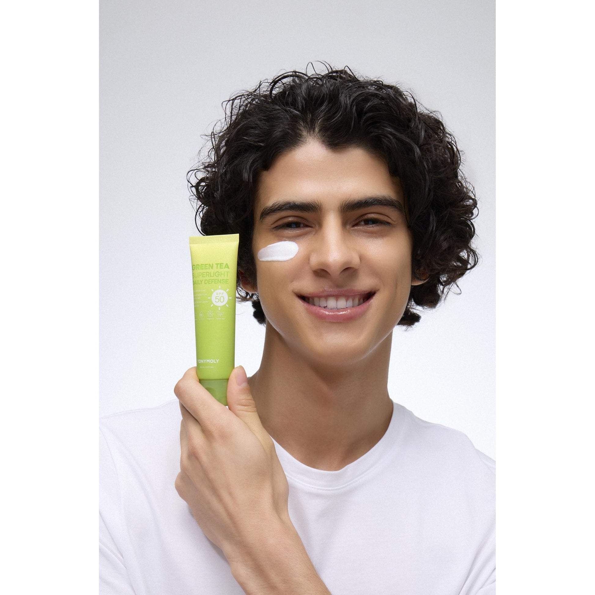 TONYMOLY Green Tea Korean Sunscreen SPF 50 – Non-Greasy Broad Spectrum Face Sunscreen with Niacinamide, Panthenol & Hyaluronic Acid, Travel Size 50ml - Medaid International