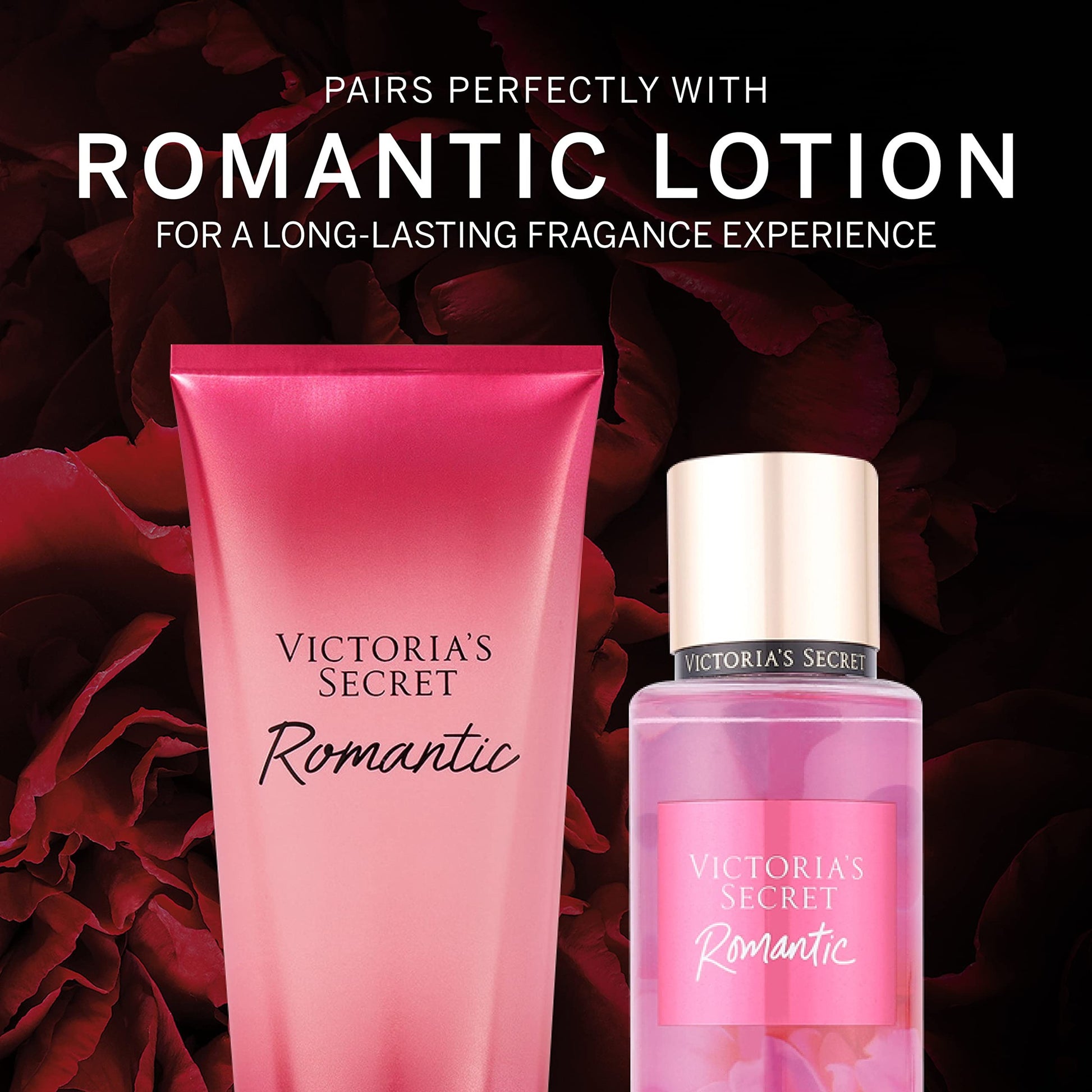 Victoria's Secret Romantic Body Mist, Spray for Women (8.4 oz) - Medaid International