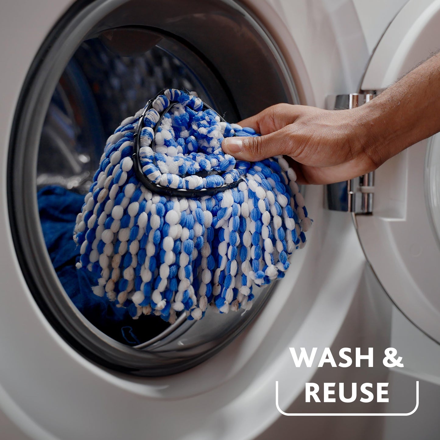 Vileda H2PrO Spin Mop System - Separates Clean and Dirty Water - Effortless Wringing - Microfibre Cleaning - Easy Assembly - Ergonomic Design - Medaid International