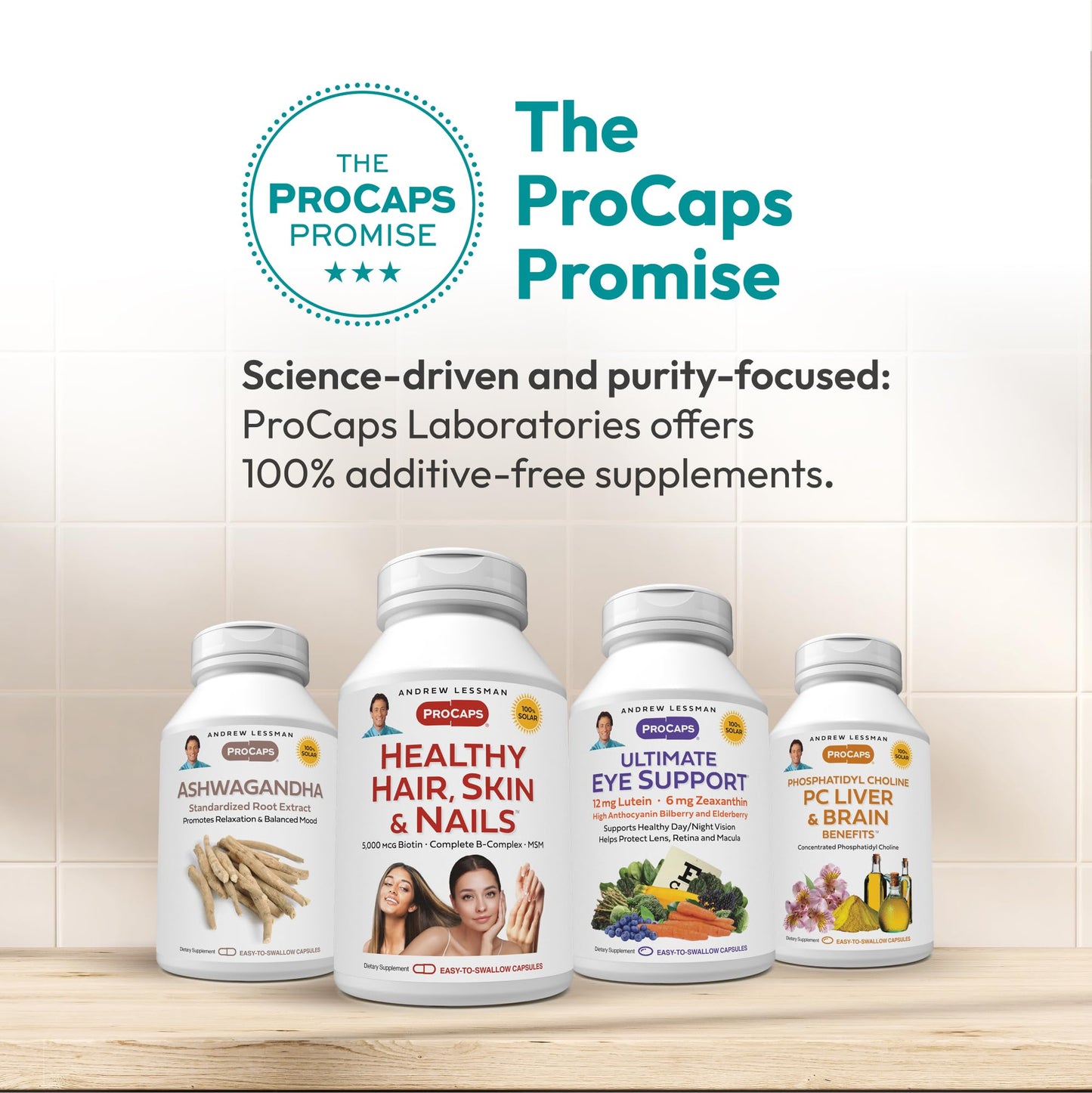 ANDREW LESSMAN Berberine Phospholipid Complex 60 Capsules - Barberry Root Extract. Small Easy to Swallow Capsules - Medaid International