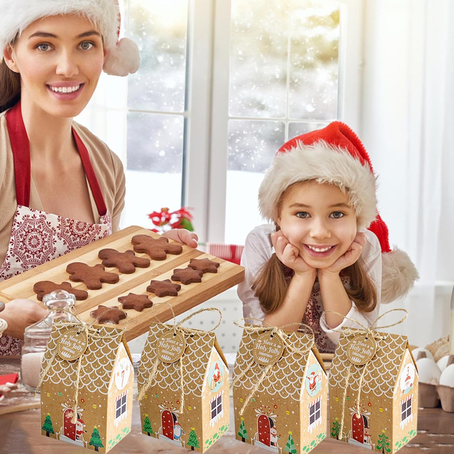 2024 Christmas Advent Countdown Calendar Box,Fillable Advent Calendar,Empty Advent Calendars to Fill,24 days Advent Calendar Paper Box,Empty Advent Calendar to Fill Yourself for DIY Xmas Decorations - Medaid International