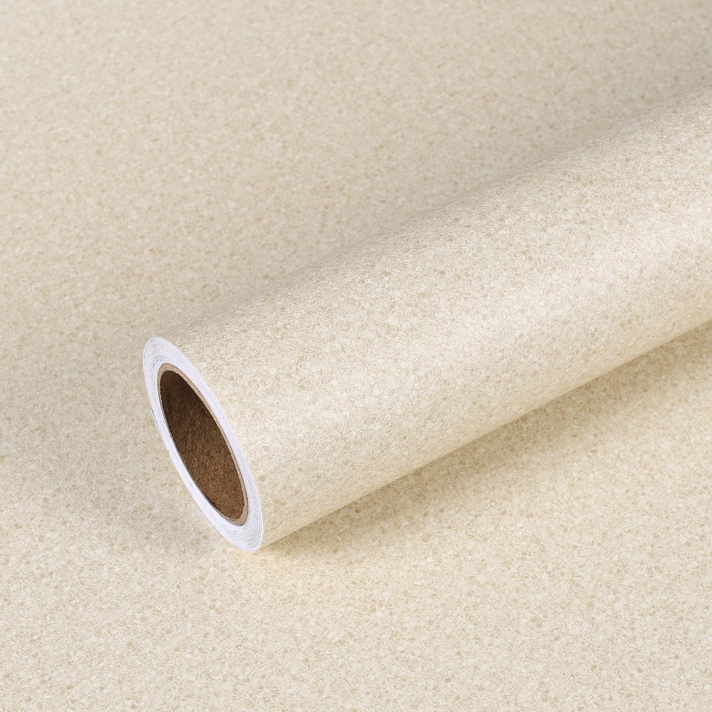VEELIKE Beige Granite Contact Paper for Countertops Waterproof Peel and Stick Countertops Covers 15.7''x118'' Marble Countertop Wallpaper Peel and Stick Counter Top Vinyl Wrap for Kitchen Bathroom - Medaid International