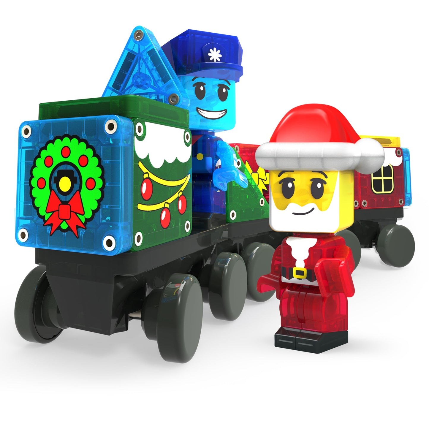 MAGNA-TILES microMAGS Advent Calendar 34-Piece Magnetic Construction Set, The Original Magnetic Building Brand - Medaid International