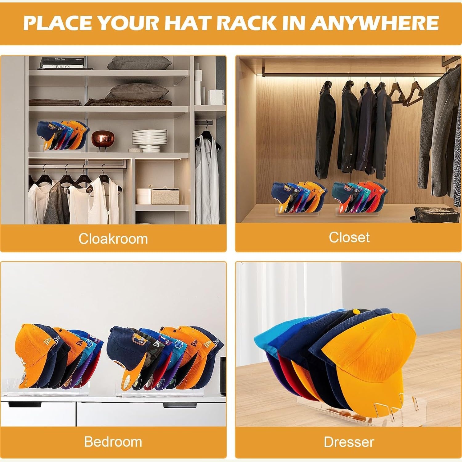 Acryclic Hat Stand - Medaid International