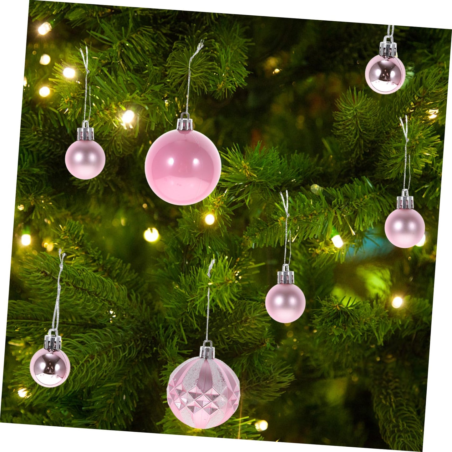 Outdoor Christmas Ornaments Ball Decorations Xmas Tree Balls - Medaid International