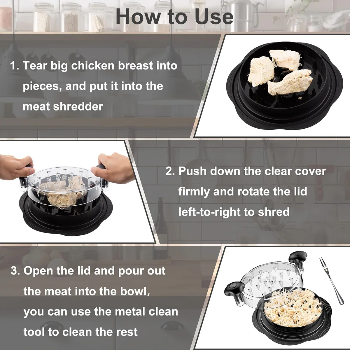 Chicken Shredder Tool - Medaid International
