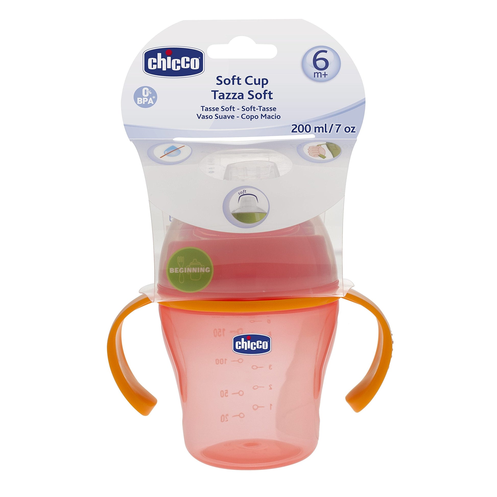 Chicco Soft Cup 6m+ 200ml/7oz - Medaid International