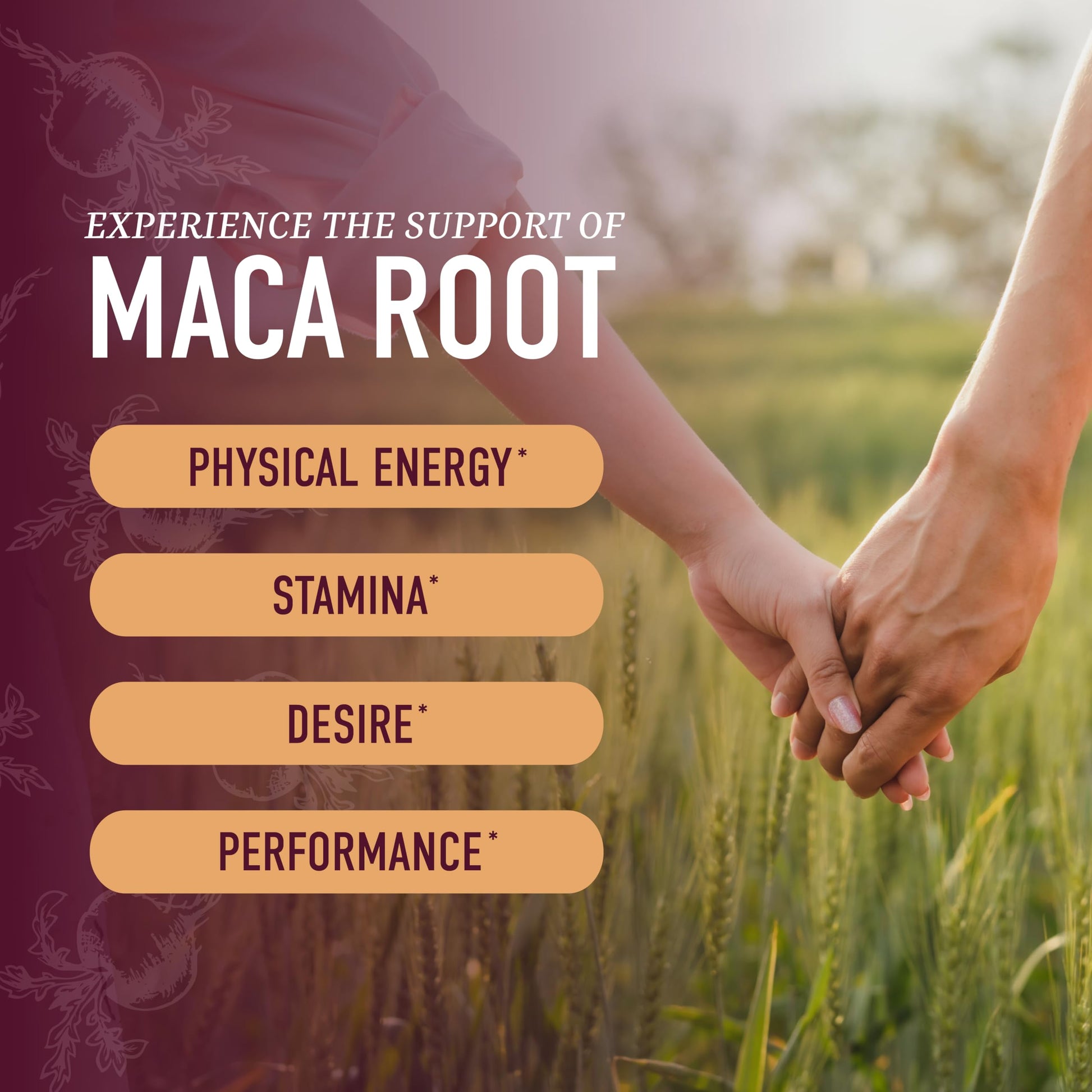 Maca Root Gummies with Natural Peach Flavor | Drive, Performance & Energy Support | Hormone Balance for Women and Men | Herbal Supplements 200MG Extra Strength | Vegetarian, Non-GMO | 60 Gummies - Medaid International