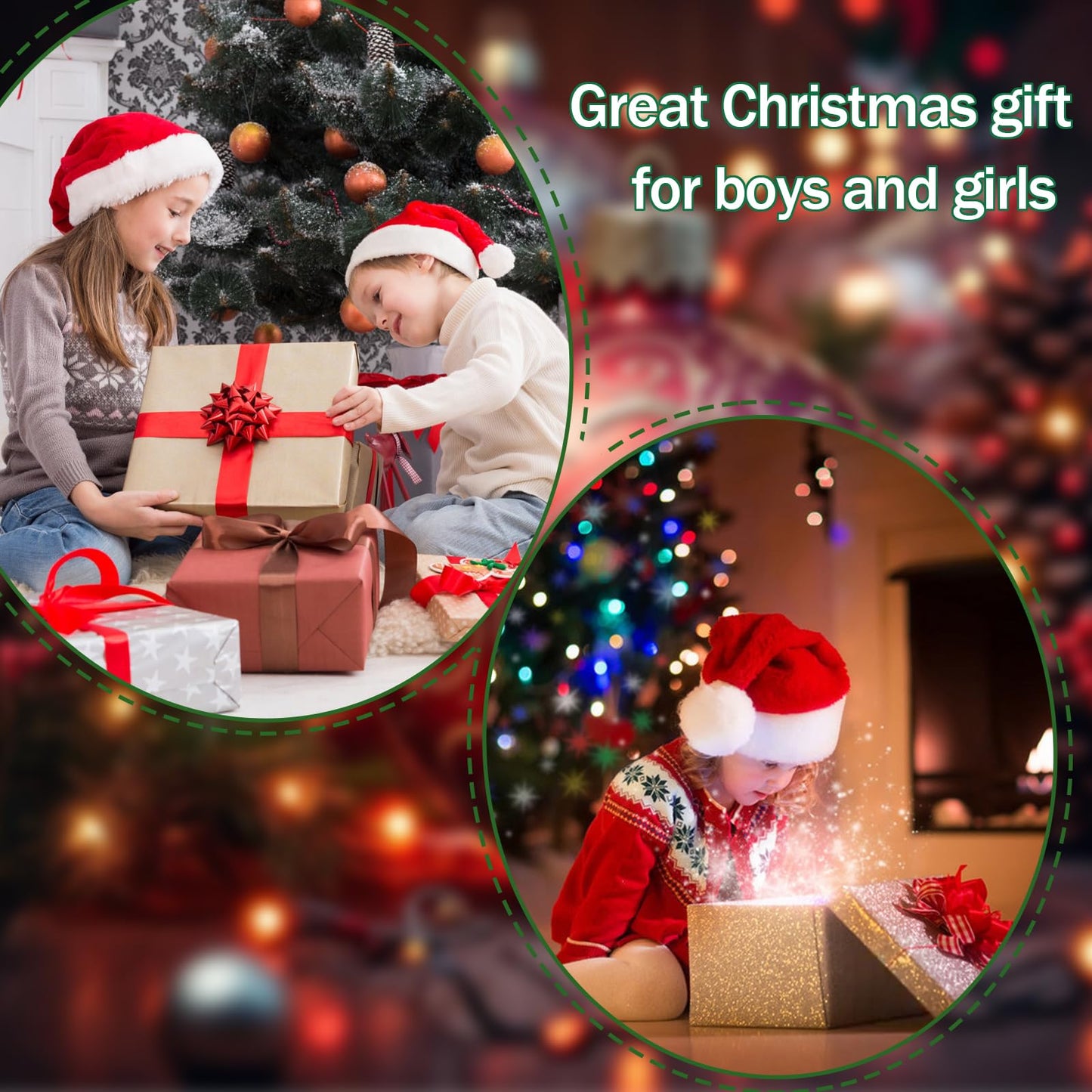 Looching 5 Pack Baby Christmas Socks Kids Cute Xmas Sock Christmas Gift Funny Toddler Boy Girl Children's Socks 1-8Years - Medaid International