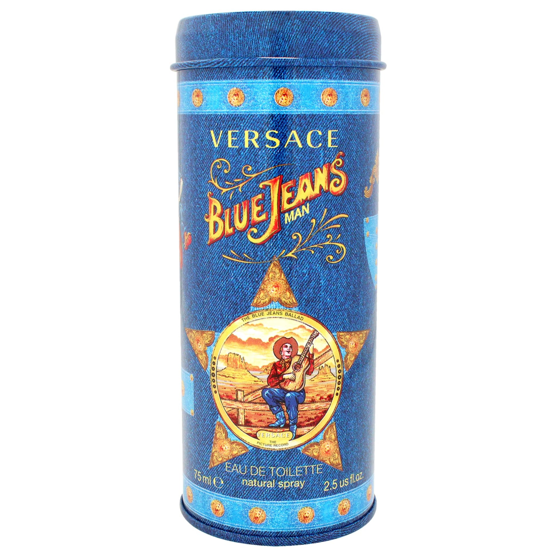 Blue Jeans By Gianni Versace For Men, Eau De Toilette Spray 2.5-Ounces - Medaid International