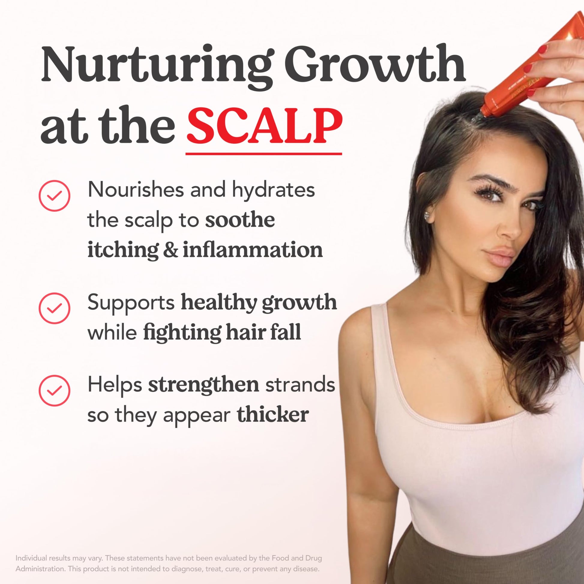 HAIRtamin Scalp Serum | Visibly Thicker, Nourished Hair and Healthy Scalp Treatment (Two Pack) - Medaid International