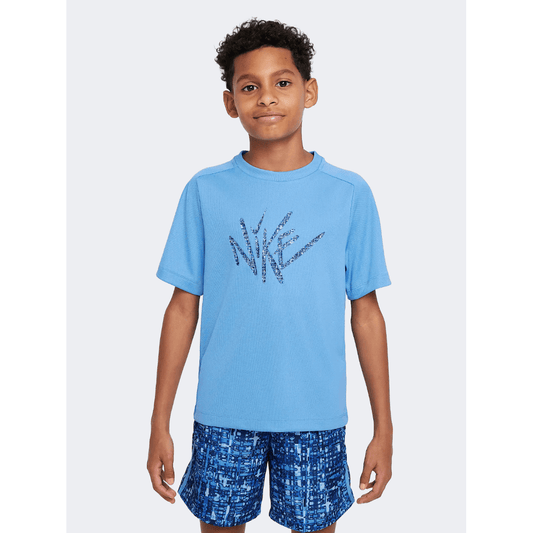 Nike Df Multi Boys Training T-Shirt Blue Beyond - Medaid International