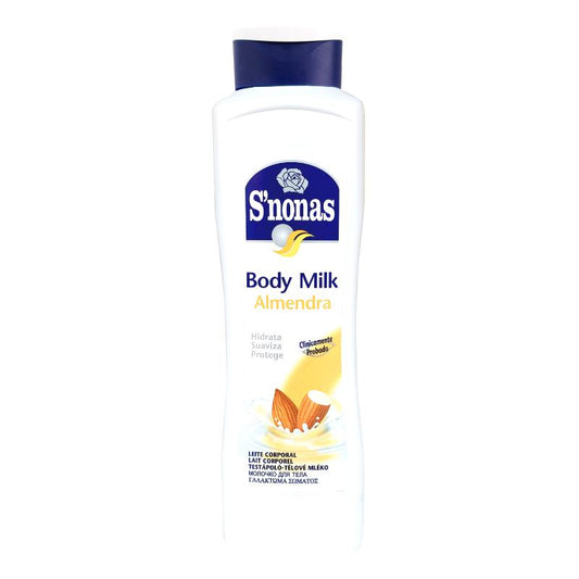 S'nonas body milk  - Almond 750ml - Medaid