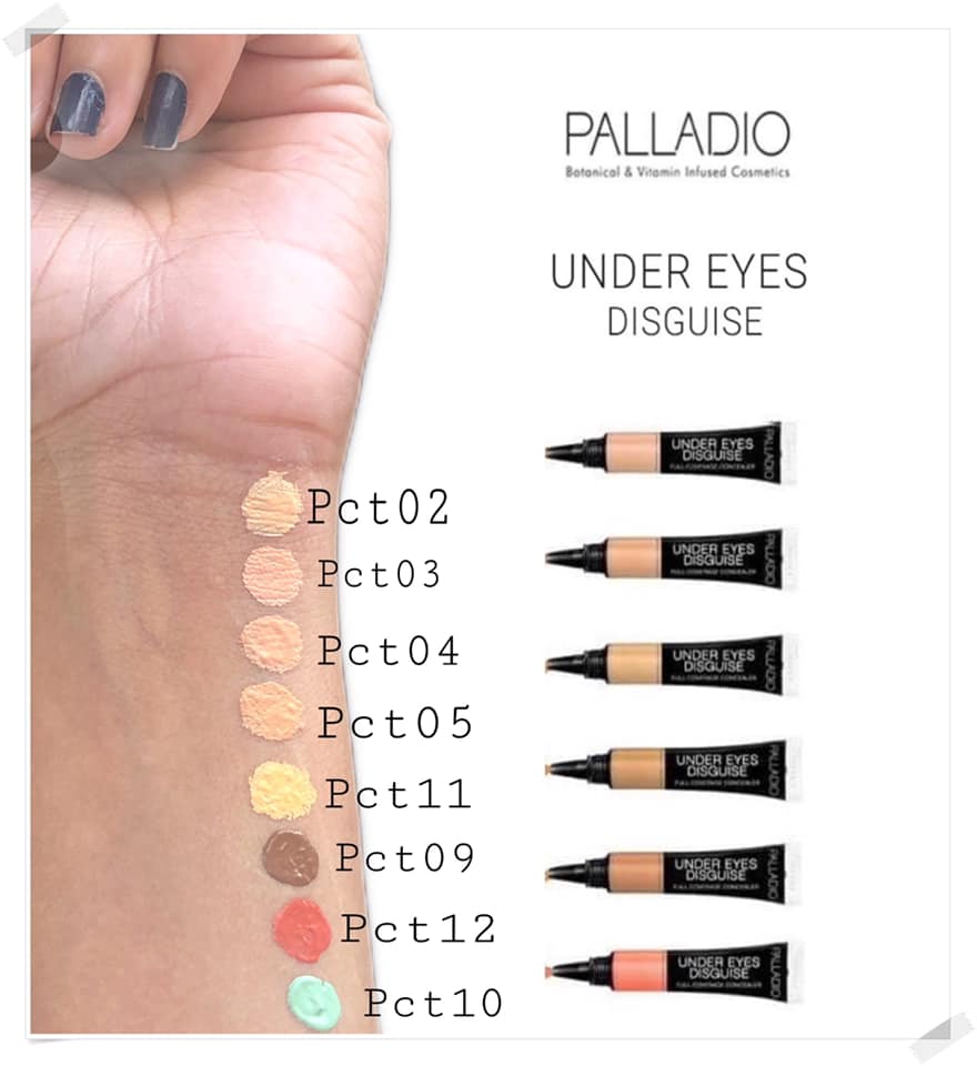 Palladio full coverage concealer with aloe & chamomille - Medaid