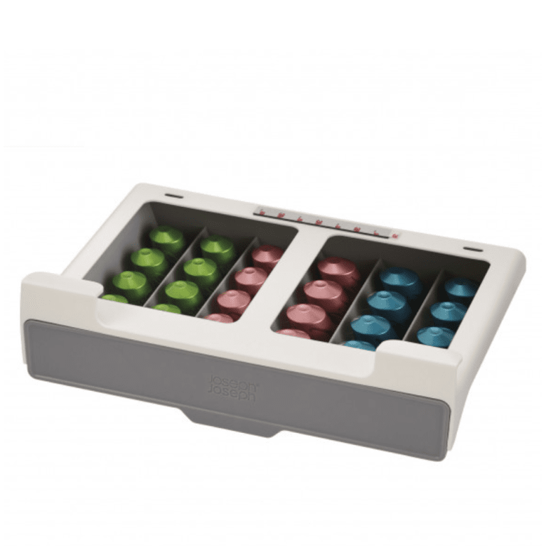 CupboardStore‚Ñ¢ Grey Under-shelf Coffee Pod Drawer - Medaid International