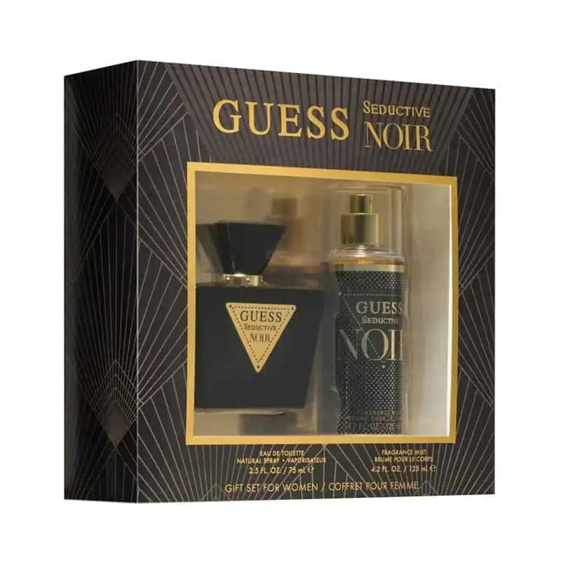 GUESS SEDUCTIVE NOIR EDT WITH MIST COFFRET - Medaid