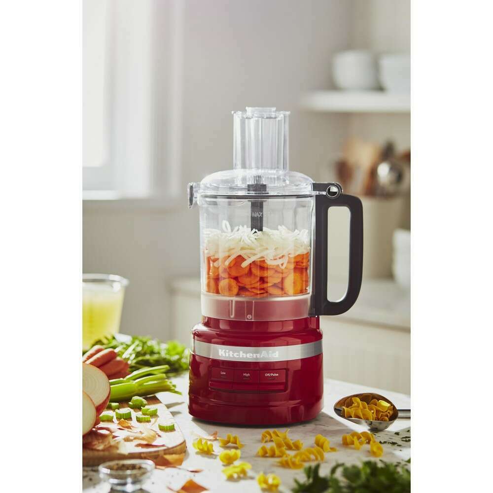 2.1L Food Processor, Empire Red - Medaid International