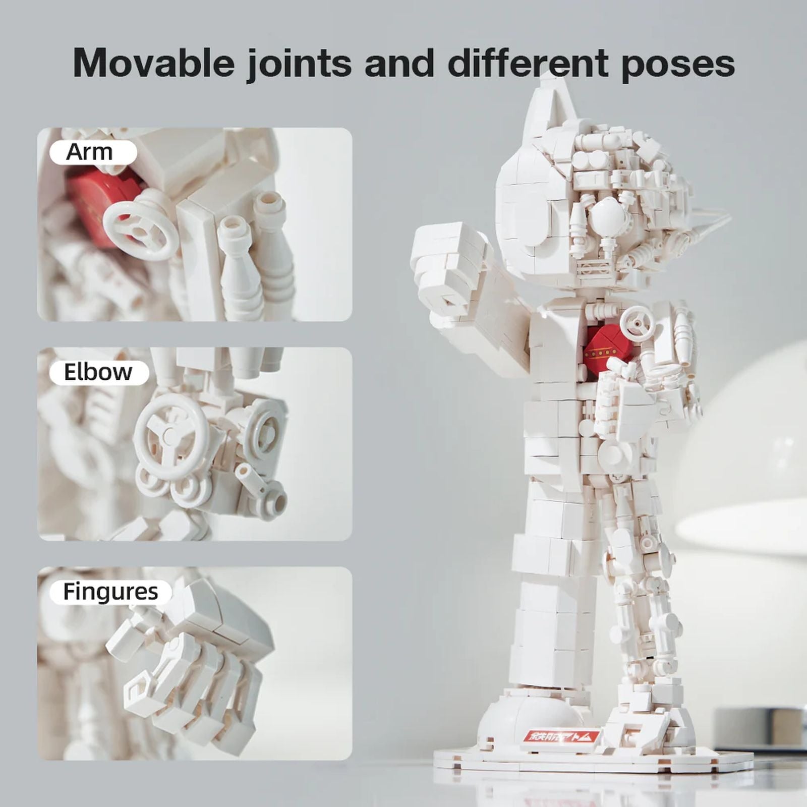 Astro Boy Artist Perspective Machine Brick Figure By Pantasy - Medaid International
