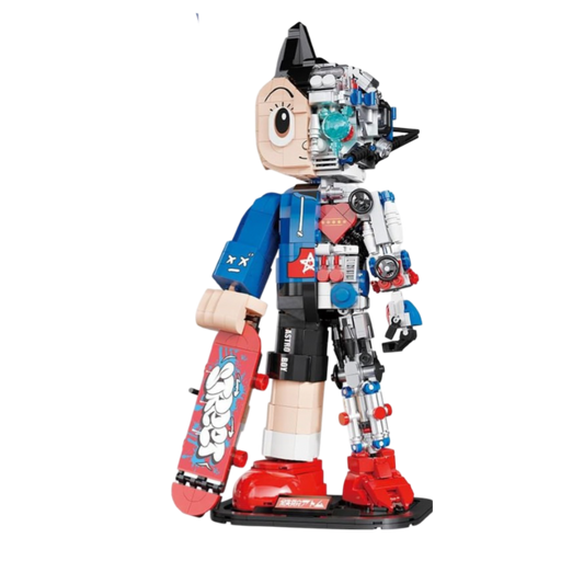 Astro Boy. the Skateboard Boy Brick Figures By Pantasy - Medaid International