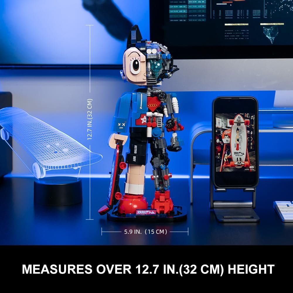 Astro Boy. the Skateboard Boy Brick Figures By Pantasy - Medaid International