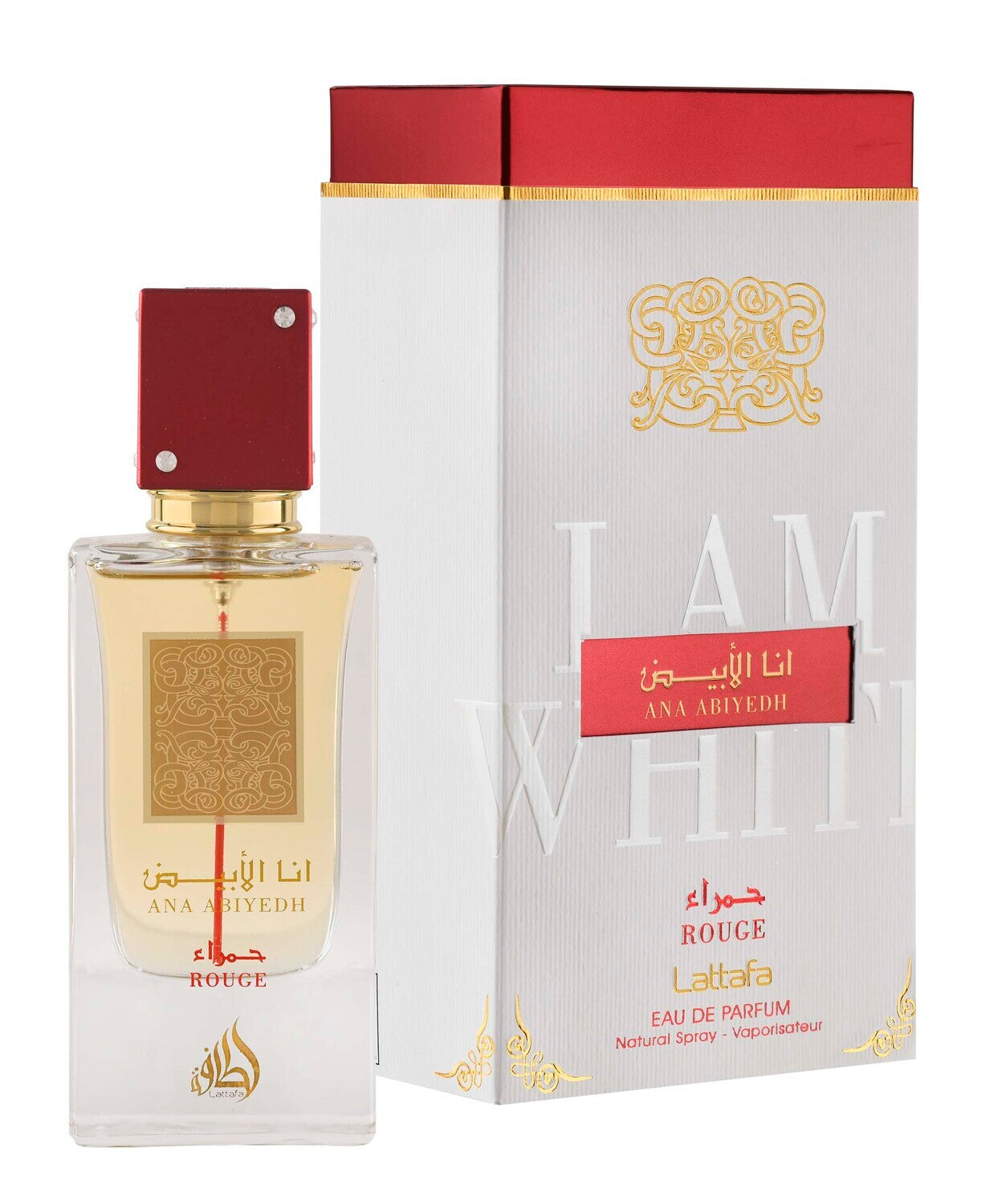 Ana Abiyedh Rouge by Lattafa - Baccarat Rouge 540 Clone  60ml - Medaid International