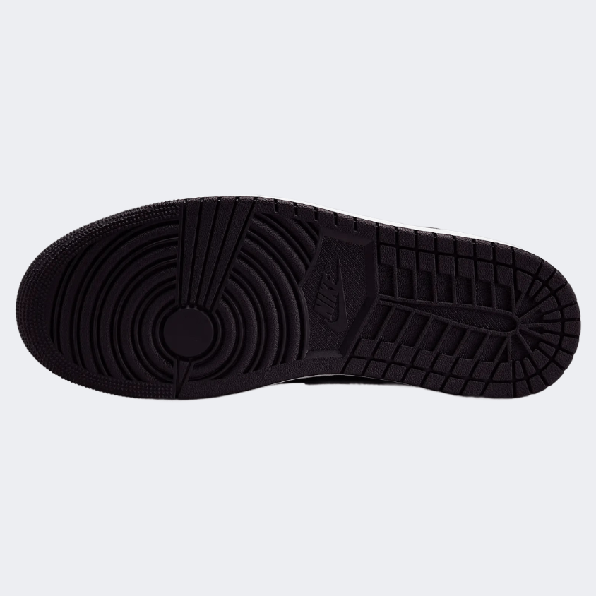 Nike Air Jordan 1 Men Lifestyle Sneakers Black/White/Red - Medaid International