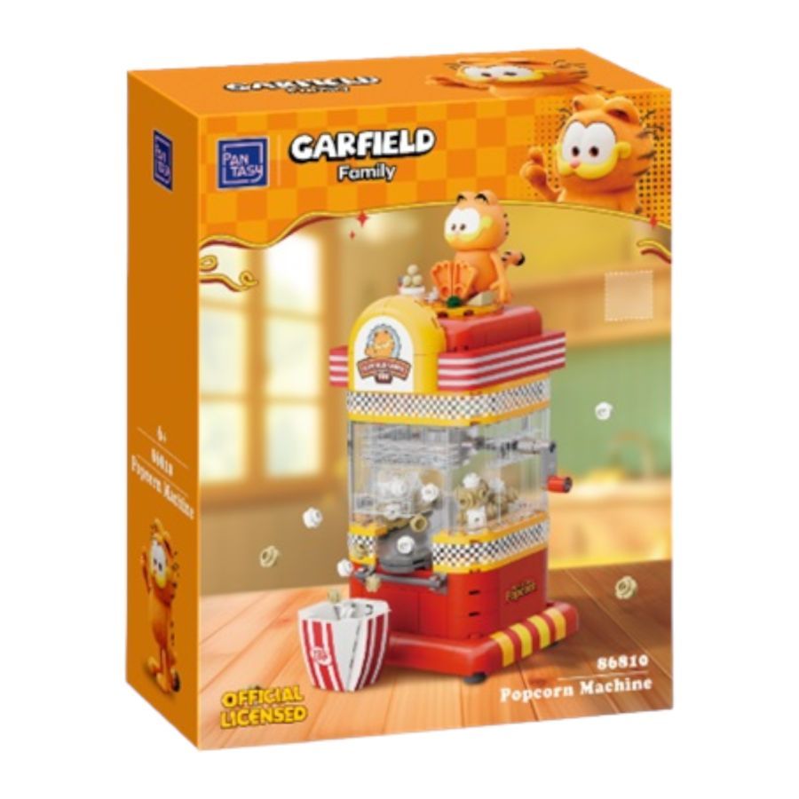 Fantastic Machines  - Popcorn Machine Buildable Figures by Pantasy - Medaid International