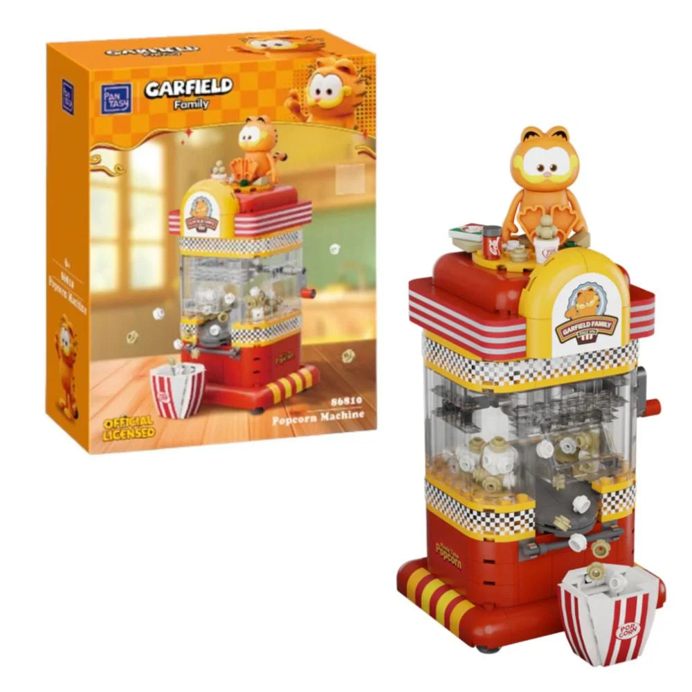 Fantastic Machines  - Popcorn Machine Buildable Figures by Pantasy - Medaid International